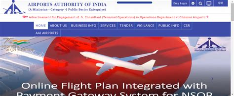 ess portal aai|Airports Authority of India.